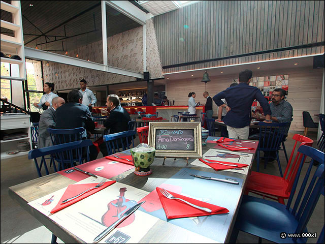 Detalle de mesa reservada - Brunapoli Nueva Costanera